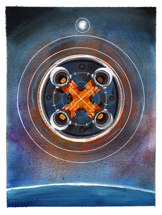 Illustration for article titled These Charming Paintings Celebrate Female Firsts In Space